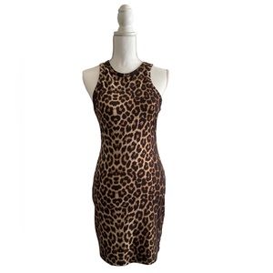 Leopard Print Bodycon Dress